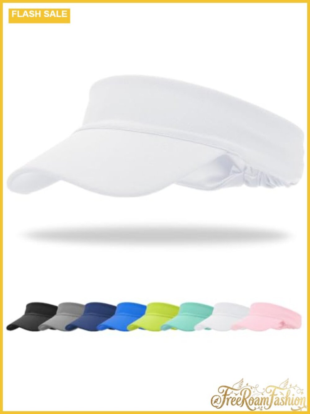 Cooling Stretchy Sports Visor UV Sun Headband Open Top